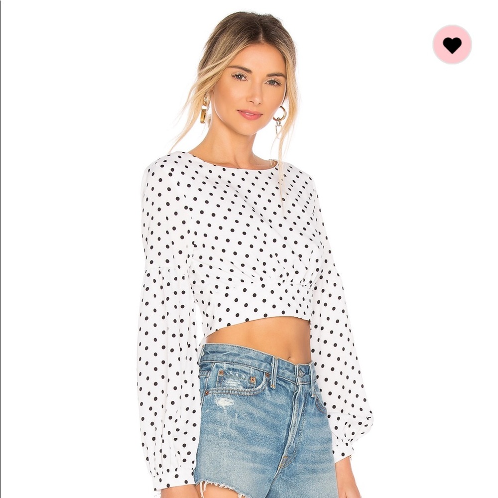 Revolve Yasmin Tie Back Crop Top